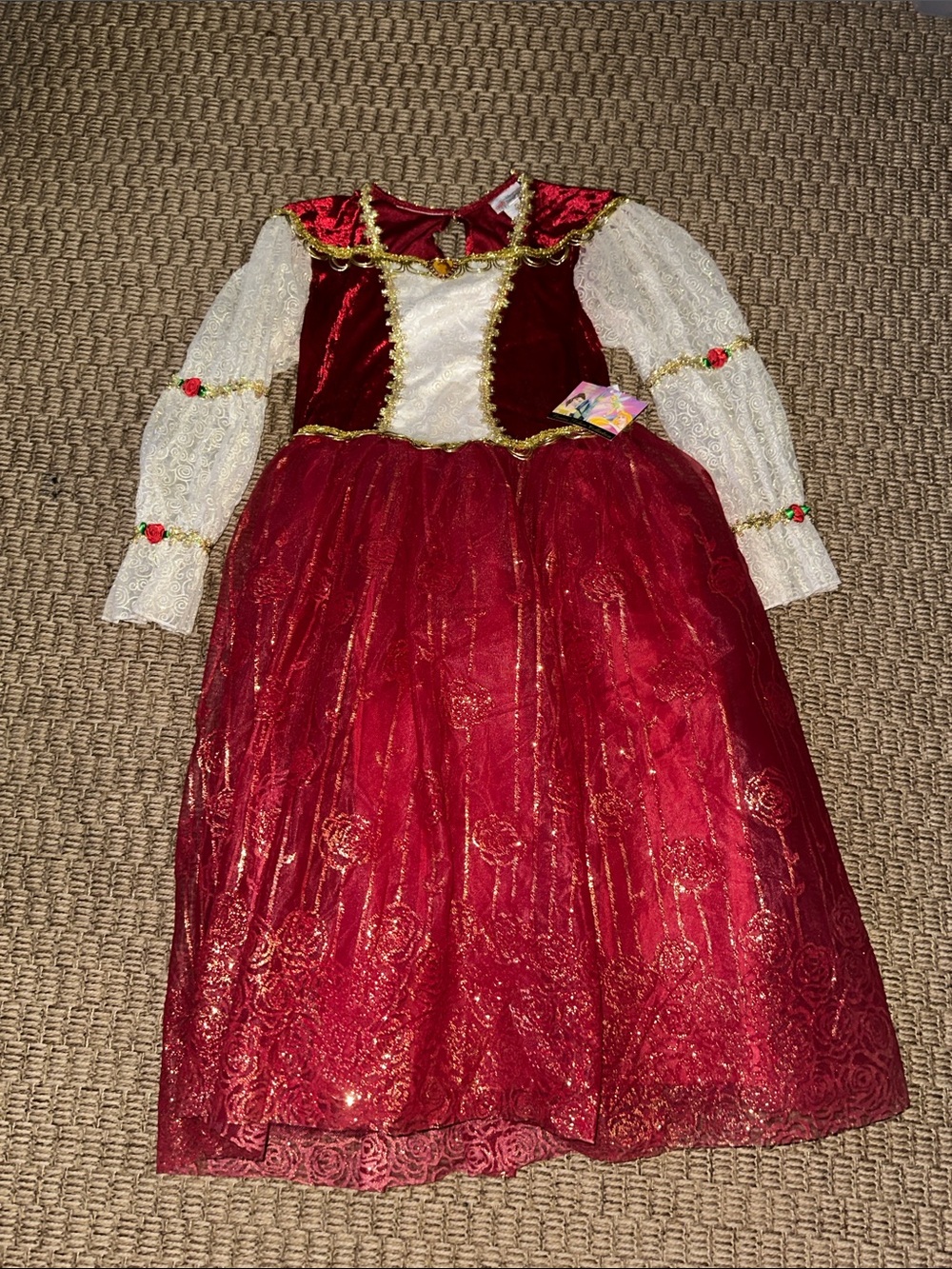Walt Disney World Princess Belle Costume Dress NWT